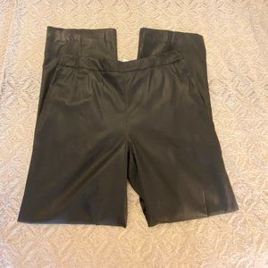 Doncaster Black Flat Front Slacks NWT Sz 16